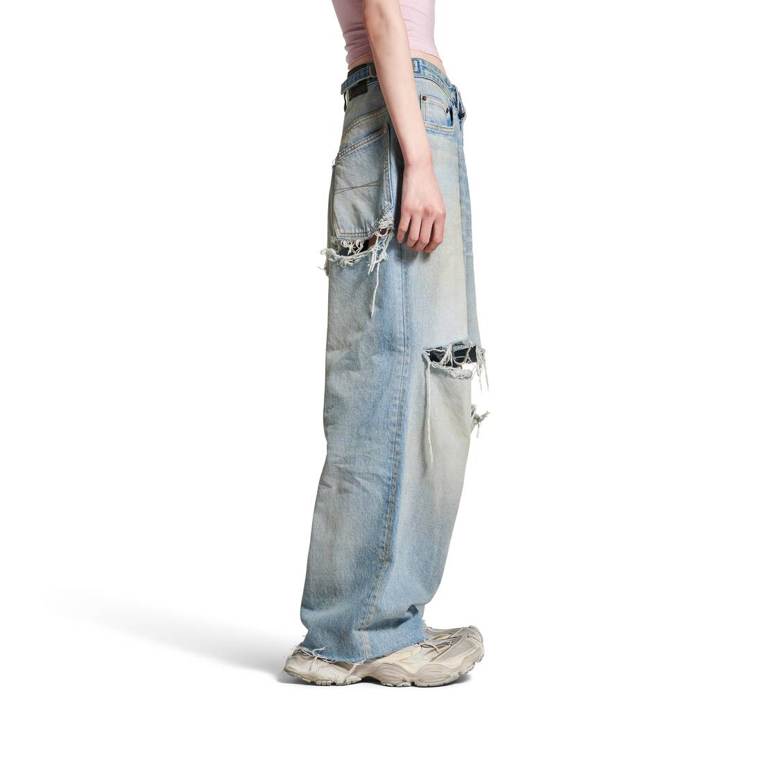 Women’s Cargo Sneaker  in Beige - Image 8